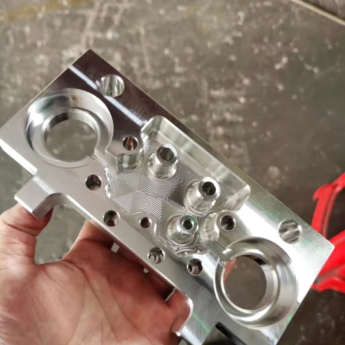 Cylinder head billet — EKINSUN CNC machining