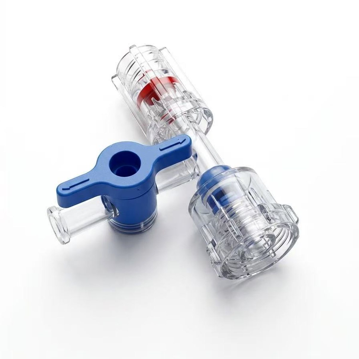 Luer slip female connector clear polycarbonate medical — EKINSUN injection molding