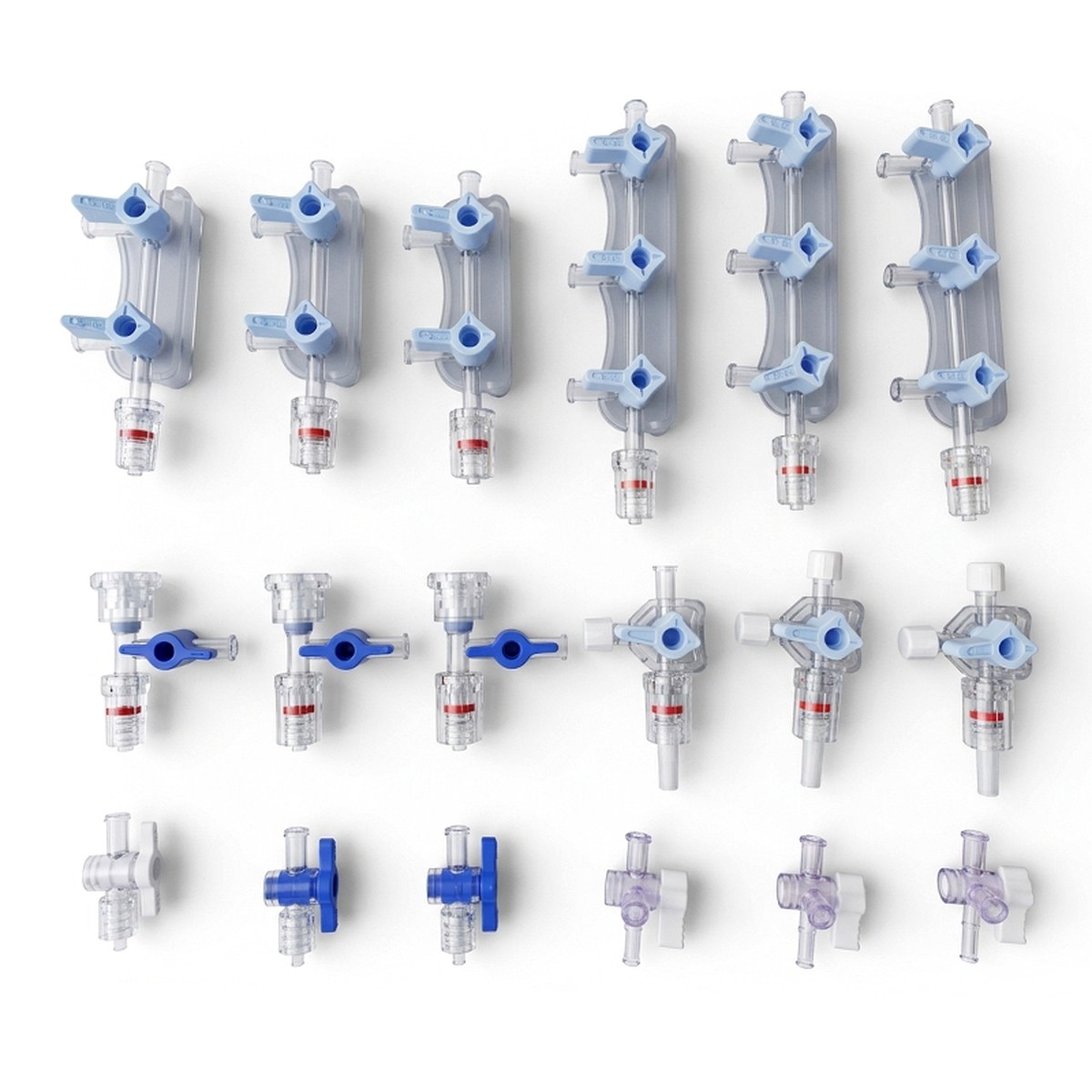 Full range of medical stopcocks and manifold configurations — EKINSUN injection molding
